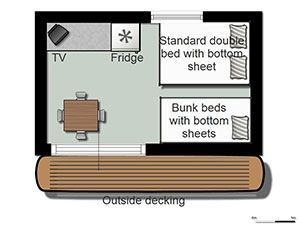 4-Berth Family Cabin